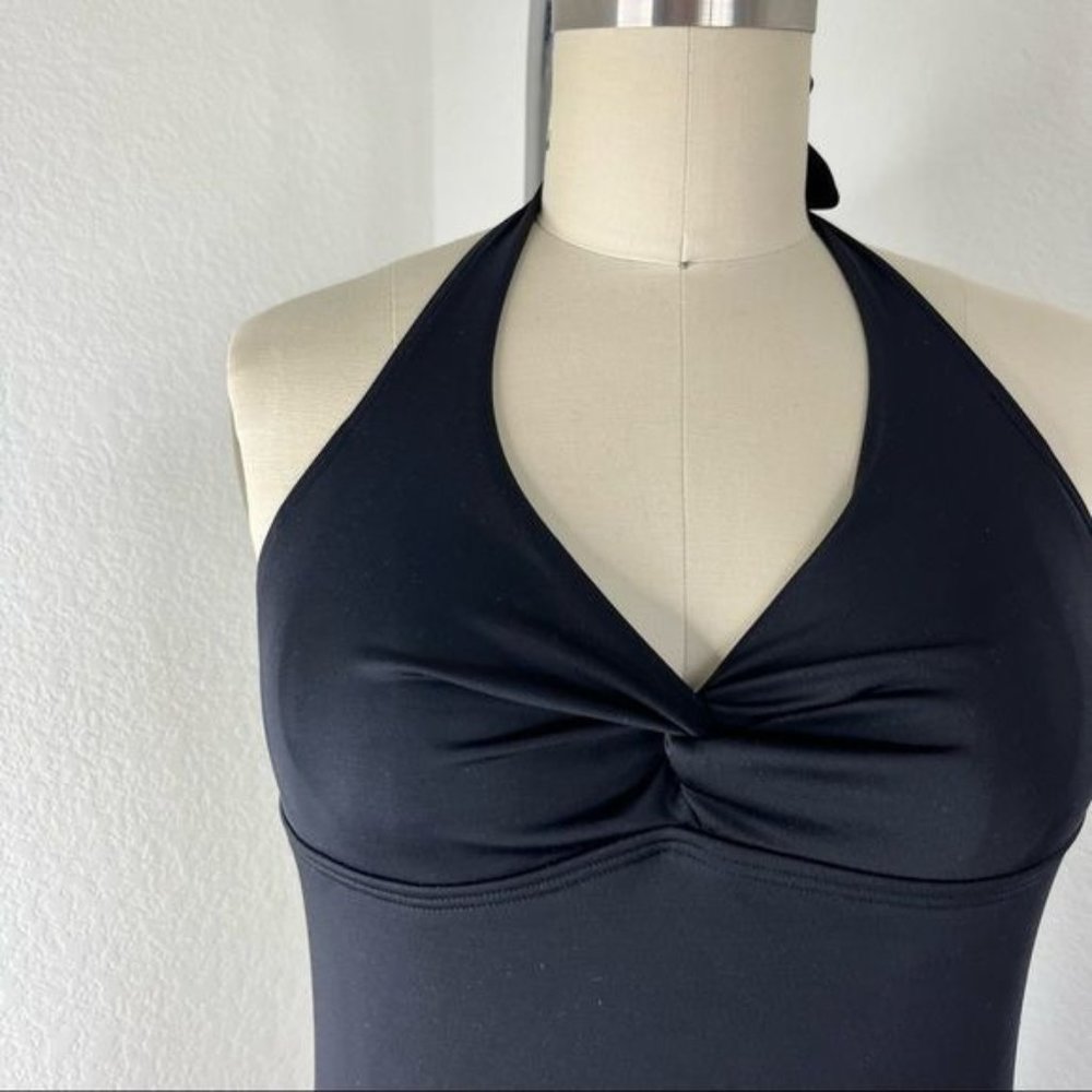 Victoria's Secret Cut Out Backless Halter V Neck Swimsuit - Picture 3 of 5